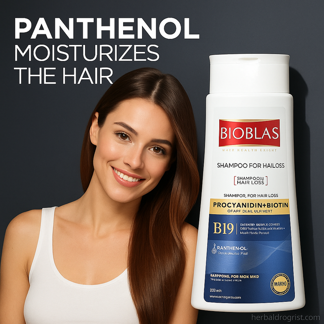 Bioblas Procyanidin + Biotin Anti-Stres Şampuan 360 ml – Kuru ve Normal Saçlar İçin Saç Dökülmesine Karşı Bitkisel Formül