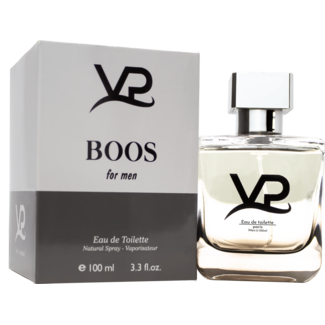 VP Parfum  VP Boos Eau de Toilette para Hombre 100 ml – Fragancia Potente, Clásica y Duradera
