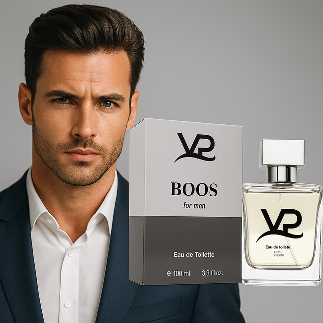 VP Parfum  Boos Eau de Toilette Homme 100 ml – Parfum Puissant, Classique et Durable