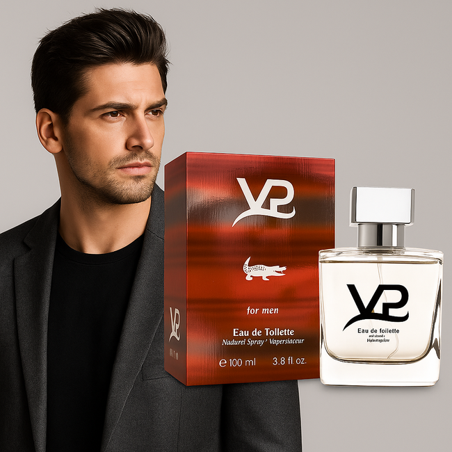 VP Parfum  Eau de Toilette 100 ml Erkek Parfümü – Lagoste Tarzında Ferah ve Maskülen Koku