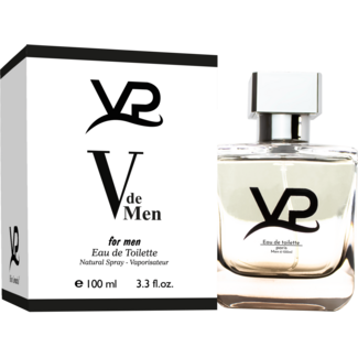VP Parfum  VP V De Men Eau de Toilette Herenparfum 100 ml – Fris, Modern en Langdurig