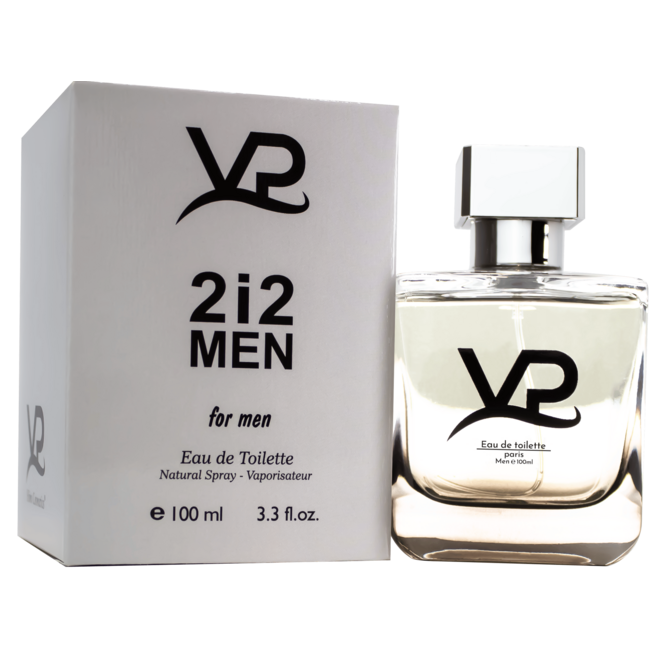 VP Parfum  212 Men Eau de Toilette Homme 100 ml – Parfum Moderne, Frais et Charismatique pour Homme