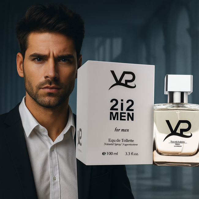 VP Parfum  212 Men Eau de Toilette Homme 100 ml – Parfum Moderne, Frais et Charismatique pour Homme