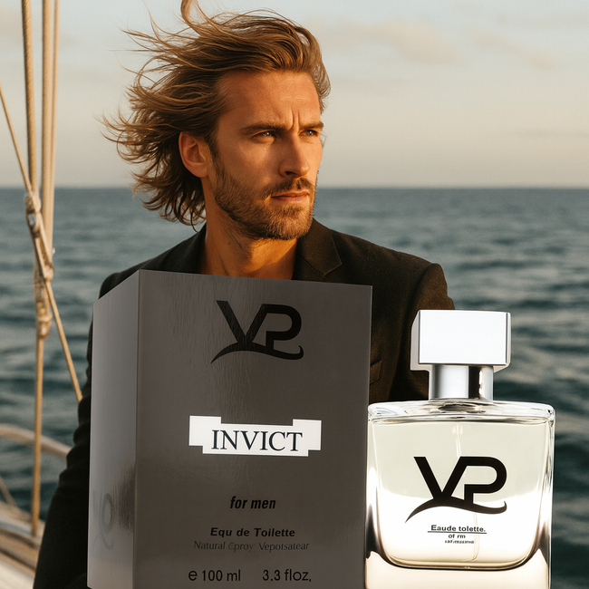 VP Parfum  Invict Eau de Toilette Erkek Parfümü 100 ml – Enerjik, Ferah ve Güçlü Erkek Kokusu