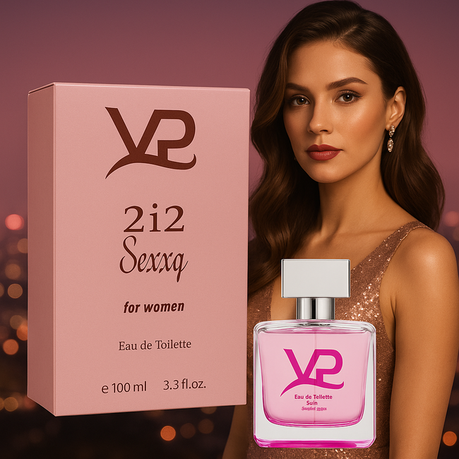 VP Parfum  212 Sexxy Eau de Toilette Damenparfüm 100 ml – Sinnlich, Elegant und Langanhaltend