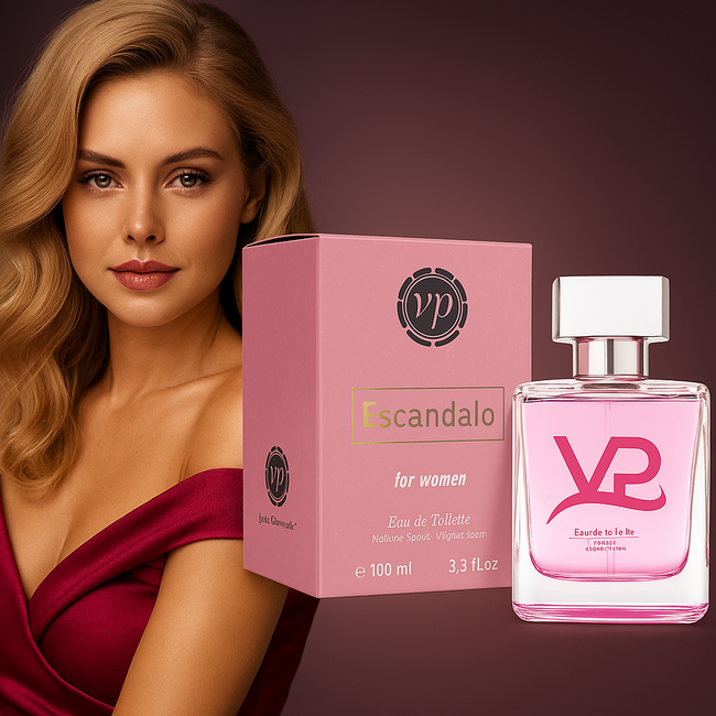 VP Parfum  Escandalo Eau de Toilette Femme 100 ml – Séduisante, Élégante et Durable