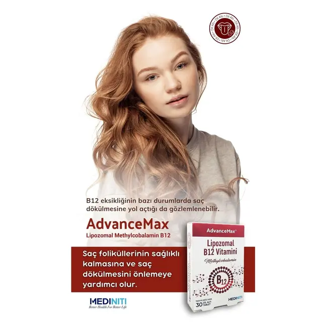 Mediniti Liposomal Vitamin B12 30 Sublingual Tablets