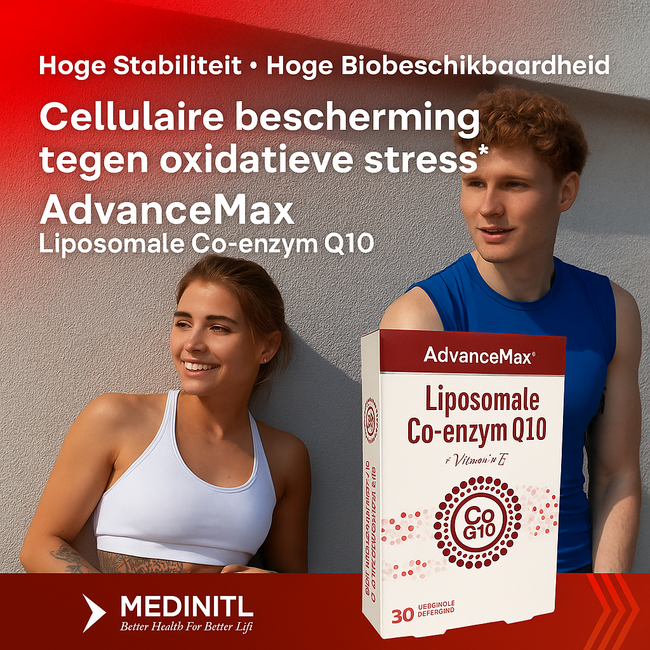 Mediniti Liposomales Coenzym Q10 30 Kapseln – Für Energieproduktion und Zellschutz