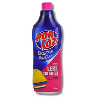 Porçöz Porçöz Stain Remover 1 L – Effective Cleaner for Whites and Colours