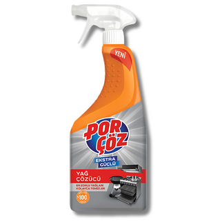 Por çöz Porçöz Dégraissant Extra Puissant Spray 750 ml – Puissance Maximale contre la Graisse Tenace