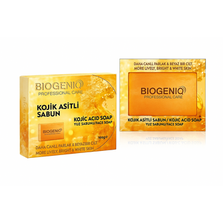Biogeniq BIOGENIQ Kojic-Säure-Seife 100 g – Für eine Strahlende und Ebenmäßige Haut
