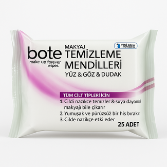 Seleccion Naturel Make-Up Remover Wipes – Face, Eyes & Lips | 25 Sheets – Suitable for All Skin Types