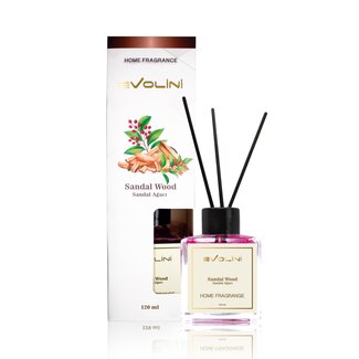 Evolini Evolini Bambu Çubuklu Oda Kokusu 120 ml – Sandal Ağacının Sıcak ve Huzurlu Kokusu