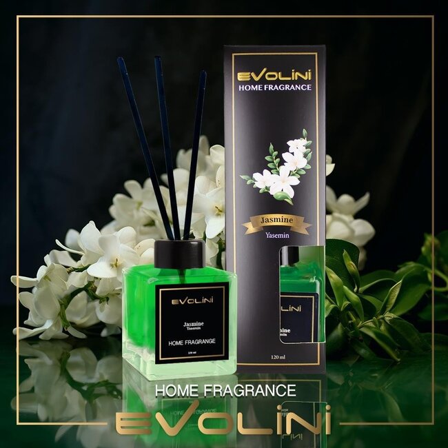 Kamergeur Jasmijn 120 ml – Elegante en Frisse Jasmijngeur voor Natuurlijke Levendigheid