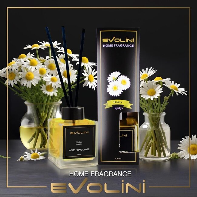 Evolini Ambientador de Manzanilla 120 ml – Aroma Ligero, Limpio y Floral para una Frescura Natural