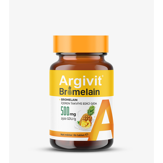 Argivit Argivit Bromelain 500 mg – Hochreines Bromelain-Enzympräparat