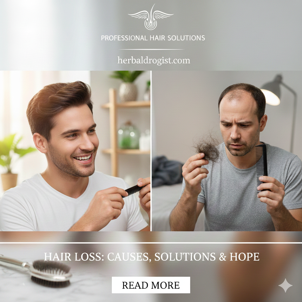 Effectieve Behandelmethoden voor Mannelijke Haaruitval | Herbal Drogist