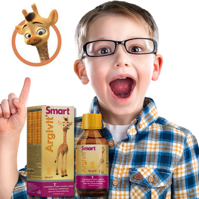Argivit Smart Sıvı 150 ml (multivitamin ve multimineral kompleksi)