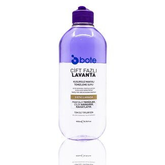 Bote BOTE Çift Fazlı Lavanta Makyaj Temizleme Suyu 400 ml