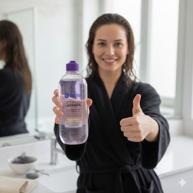 Bote Zwei-Phasen Lavendel Make-up Entferner 400 ml