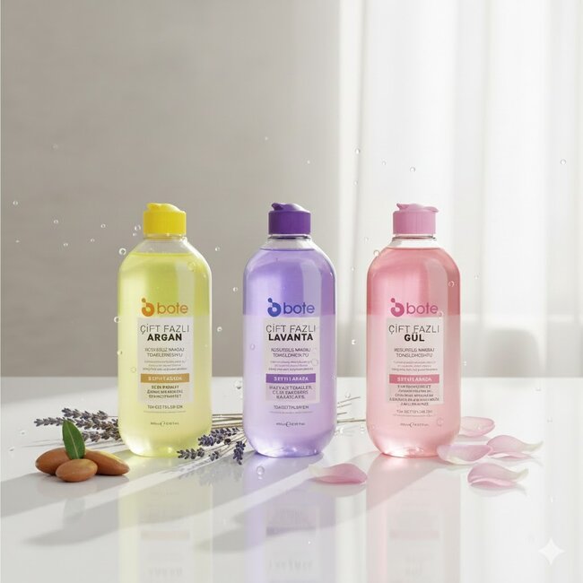 Bote Dual Phase Lavender Makeup Remover Water 400 ml