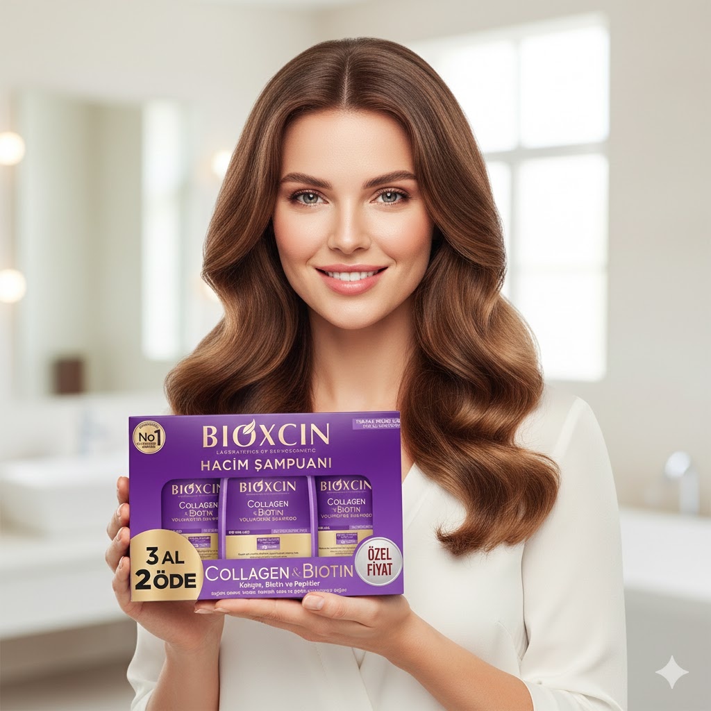 Bioxcin Collageen & Biotine 3-Pack – De Ultieme Gids voor Volume en Kracht tegen Haaruitval in Europa