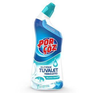 Por çöz Nettoyant WC Hygiénique Porçöz Fraîcheur Océan 750 ml | Nettoyage Puissant