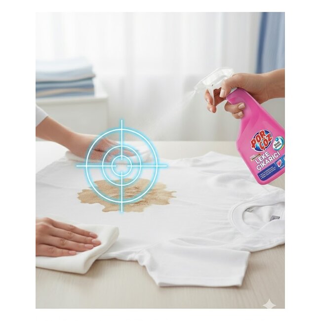 Porçöz Détachant Premium  750 ml – Efficace contre Graisse, Nourriture, Boue et Taches du Quotidien