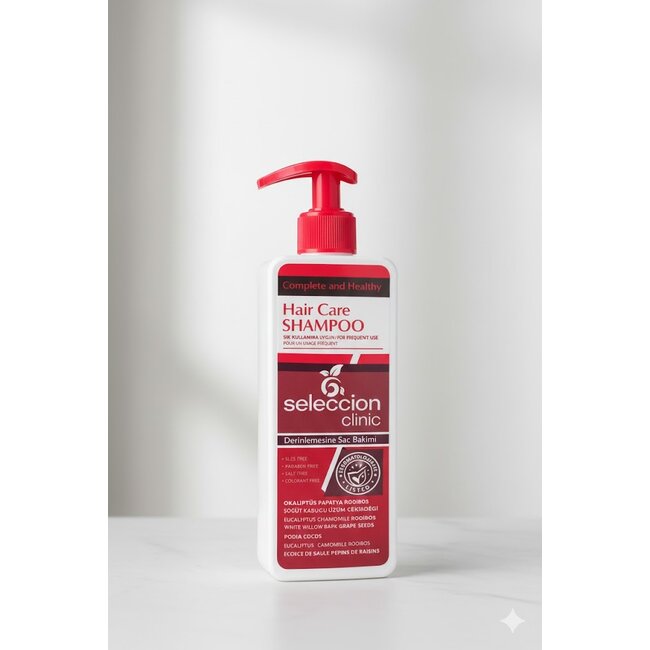 Seleccion Naturel Clinic Shampoo 500 ml – Tegen Roos, Hoofdhuideczeem en Gevoelige Hoofdhuid