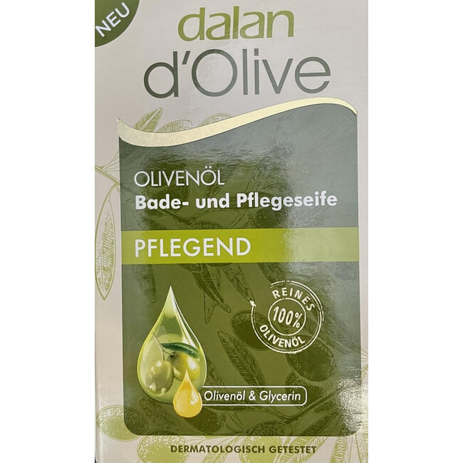 DALAN Pure Olijfolie Zeep 200 gram – Natuurlijke Reiniging met Egeïsche Olijfolie | Geschikt voor Huid en Haar
