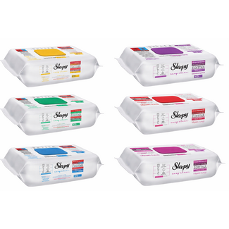 Sleepy Sleepy Easy Clean Pack Avantage 6x100 (600 Lingettes) – Toutes Surfaces