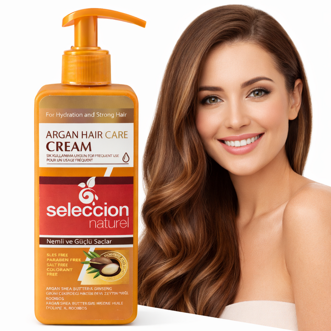 Seleccion Naturel Argan Conditioner 500 ml – Intens Voedende en Hydraterende Crèmespoeling