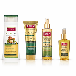 Bioblas Bioblas Argan 4-delige Set – Verzorgt en verzacht het haar