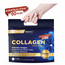 Nutraxin   Collagen Gold Quality 60 Sachets 10.000 mg Typ 1 & 3 Hydrolysiertes Kollagen – Mit Vitamin C, Hyaluronsäure, Zink und Biotin – Ananas Geschmack Vorteilspack