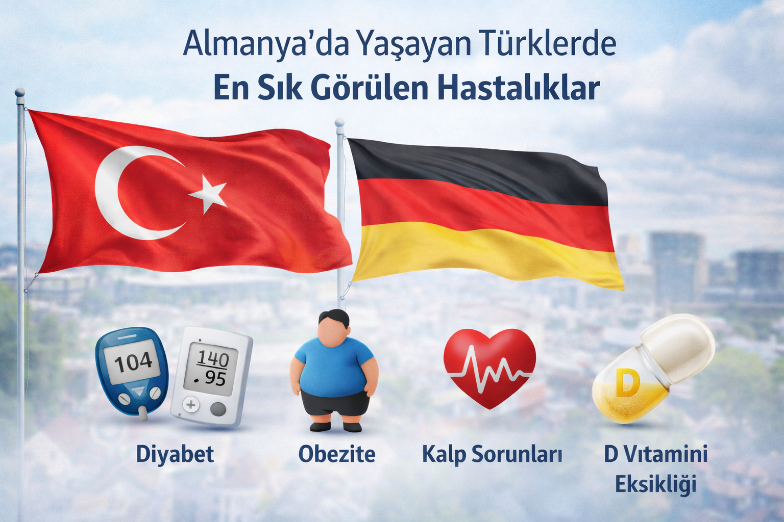 Almanya’da Yaşayan Türklerde En Sık Görülen Hastalıklar