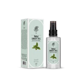 Rebul Rebul Green Tea Eau de Cologne 125 ml Spray PET Fles – Frisse Groene Thee & Plantaardige Noten – 80° Alcohol