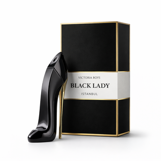 Victoria Roys Victoria Roys Black Lady Istanbul Parfum Femme 80 ML – Jasmin Élégant & Cacao