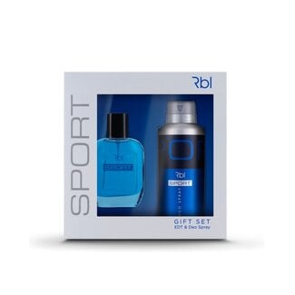 Rebul Rebul Sport Heren Geschenkset 50 ml EDT + 150 ml Deodorant