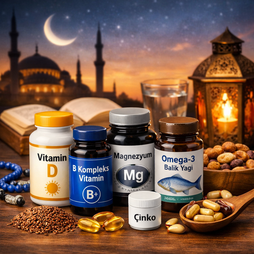Ramazan Boyunca Hangi Vitamin Takviyeleri Kullanılabilir? Avrupa’daki Türkler İçin Rehber