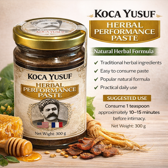 Stag 9000  Spray 20 ml et Macun Koca Yusuf 300 g – Coffret Spécial pour Hommes pour une Expérience Plus Longue et Plus Intense