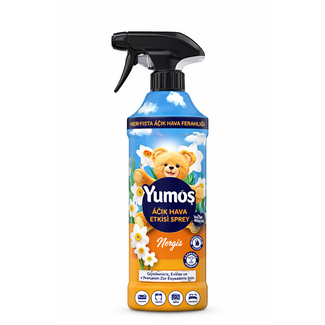 Yumos Yumoş Spray Efecto Aire Fresco Narciso 430 ml – Refrescante Textil para Tejidos Difíciles de Lavar