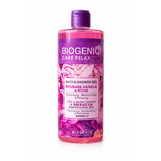 Biogeniq Biogeniq Care Relax Gel Douche Rose & Vanille 500 ml