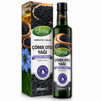 DR. Floya Dr. Floya Kaltgepresstes Schwarzkümmelöl 250 ml – 100% Reines Nigella Sativa Öl