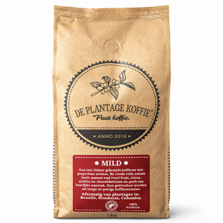 DP Koffie De Plantage Mild Rainforest Kahve Çekirdeği 1 kg – Meyvemsi ve Çikolata Notalı Yumuşak Espresso
