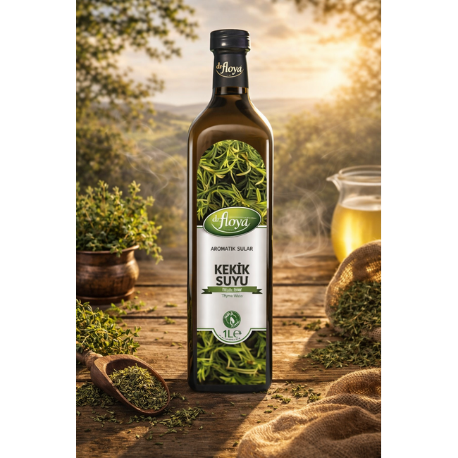 DR. Floya Eau de Thym 1 L – Hydrolat Naturel de Thym | Eau Végétale Aromatique