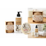 Seleccion Naturel 3’lü Eşek Sütü Cilt Bakım Seti  – Temizleme + Peeling + Nemlendirme – Kabak Lifli Eşek Sütü Sabunu, Süngerli Sabun ve 250 ml Bakım Kremi