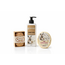 Seleccion Naturel 3’lü Eşek Sütü Cilt Bakım Seti  – Temizleme + Peeling + Nemlendirme – Kabak Lifli Eşek Sütü Sabunu, Süngerli Sabun ve 250 ml Bakım Kremi