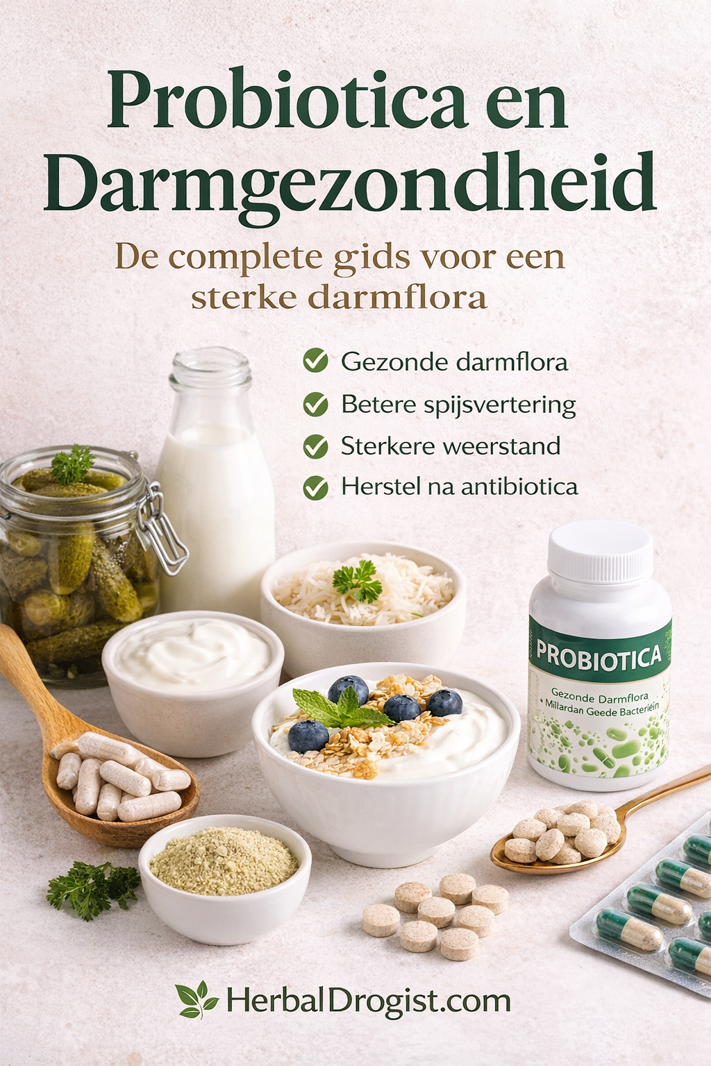 Probiotica en Darmgezondheid: De Complete Gids voor een Sterke Darmflora (2027/2028)