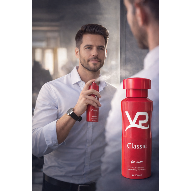 VP Parfum  Classic Deodorant 200 ml – Men’s Deodorant Spray | Long Lasting Freshness