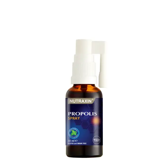 Nutraxin   Propolis Spray 30 ml – Propolis ve Meyan Kökü İçeren Ağız Spreyi